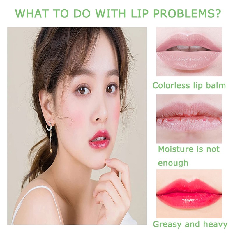 Lip Balm Set Aloe Vera Lipstick 3PCS Magic Temperature Colour