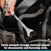 DURATECH Super-thin Open End Wrench Set, SAE(5/16" to 1-1/16") &
