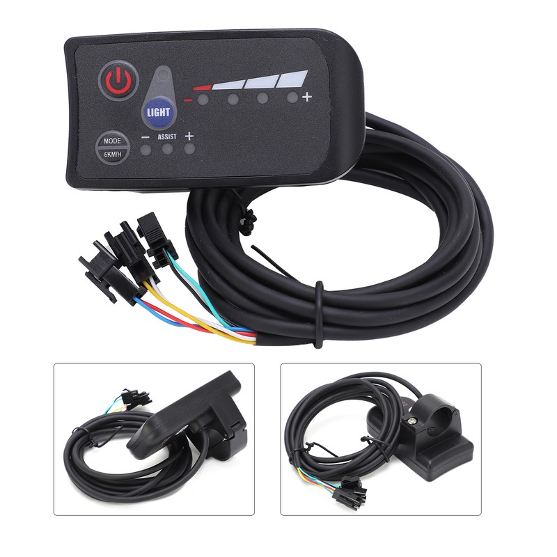 24V Electric Bike Control Panel LED Power Display 810 Instrument