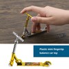 eMagTech 4PCS Finger Scooter Plastic Two Wheel Fingerboard Miniature Skateboard