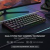 KOORUI 60% Gaming Keyboards, 61 Keys Wired Ultra-Compact Mechanical Keyboard