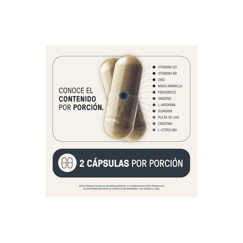 LIFE 360+ Mens Testo Platinum con Creatina Maca L-Arginina |