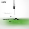Booms Fishing MA1 Kayak Pad Eye Tri-Grip Rivet Kit Black