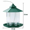 AIMALL Hanging Wild Bird Feeder, 7.48in x 9.05in Gazebo Shape