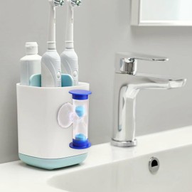 Hourglass Sand Timer 3 Minute with Suction Cup,Unbreakable Sand Watch 3 Min Sucker,Small Blue Sand Clock 3 Minute,Plastic Hour Glass Sandglass Timer for Kids,Games,Classroom,Toothbrush