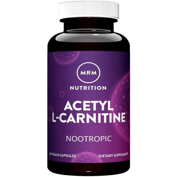 MRM Acetyl L-carnitine 500mg per Capsule, 60-Count