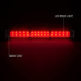 Cxdar Third 3rd Brake Light LED for 1997-2003 Ford F150, High Mount Rear Brake Lights Assembly for 2004 F-150 Heritage, Waterproof Center Cab Lamp Stop Light