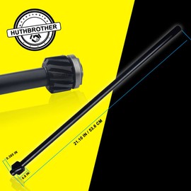 738-05078 5/8 Steering Rod Shaft & 941-04124 Hex Flange Bearing - by Huthbrother, for MTD 938-05078 T1000 T1900 T2700 T3000 CLT38G CLT42G CLT42H CLT46CVT LT4200 & More.