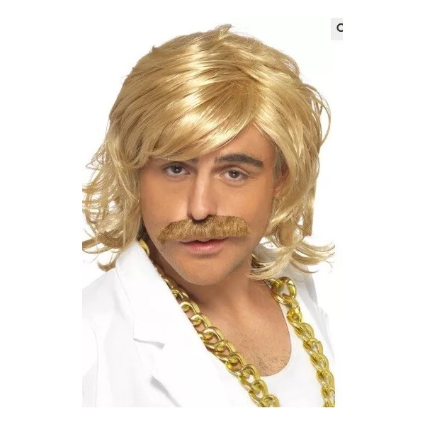 Kole Imports Adult Men's Game Show Host Wig - Blond