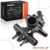 A-Premium Thermostat Housing Compatible with Ford Five Hundred Freestyle Mercury
