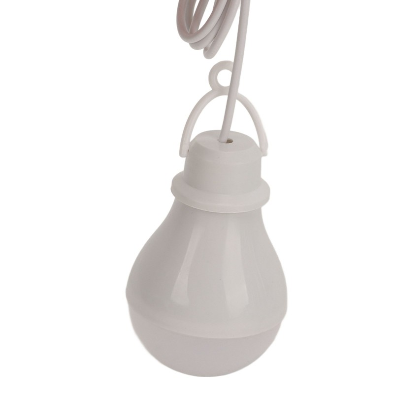 Solar Light Bulbs 60W Solar Powered Portable Camping Light with
