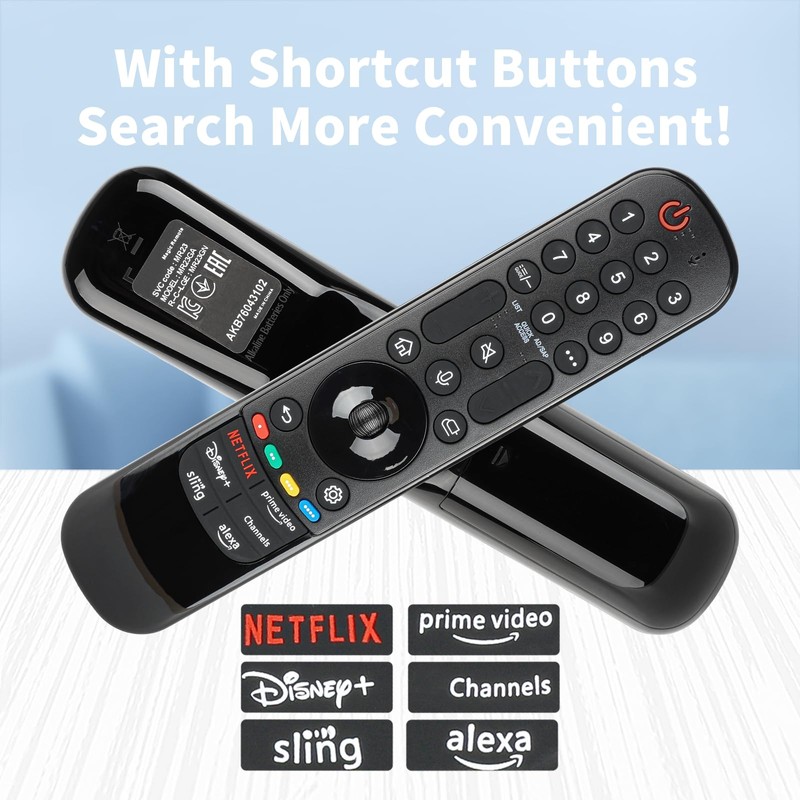 MR23GN AKB76043202 Remote Control Compatible with LG Smart TV 2018-2023