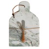 Creative Co-Op Creative Co-Op Marble and Wood Cutting Board with