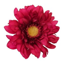 Large Gerbera Daisy Artificial Flower Hair Clip/Pin Brooch, Beauty