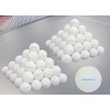 Sakurai CTB-120 WH Calflex Table Tennis Balls, Training Balls, 120