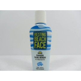 Fiesta Sun RESTING BEACH FACE FLAWLESS FACIAL BRONZER TANNING LOTION BY FIESTA SUN