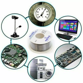 custom-sign 63-37 Tin Rosin Core Solder Wire Electrical Soldering Sn60 Flux .031"/1.0mm 50G