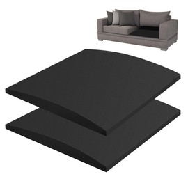 2 Pcs Furniture Seat Support - 20" x 20" High-Density Foam Couch Sofa Cushion Support Cushion Sag Repair Replacement for Sofa Couch Loveseat Chair ​Sagging Sea (Black-2pcs)