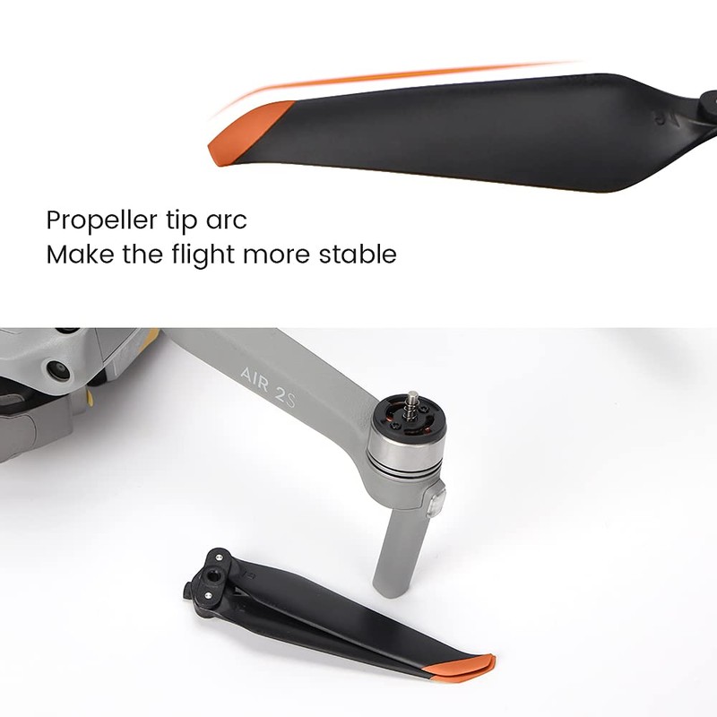 (10Pcs) Mavic Air 2/Air 2s Propellers Low Noise Spare Blades