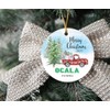 Ocala Ornaments Ocala FL Florida Souvenirs Hometown Christmas Ornament Tree