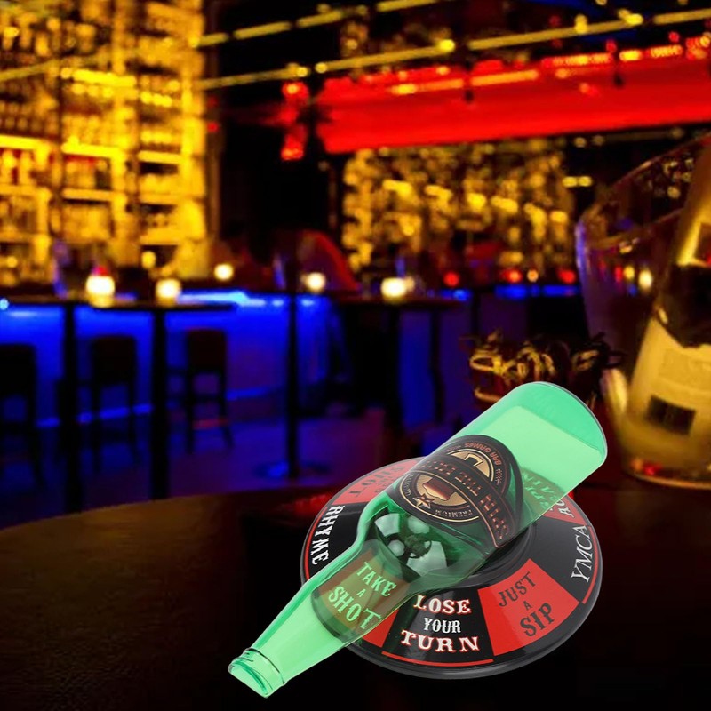 Fdit Pointer Drinking Rotate Bottle Game, Vertical Rotate Bottle Game,