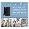 JSP Manufacturing 1" Diameter Post Wire Shelf Clips Shelving Split