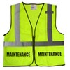 Qraphic Tee Maintenance Safety Vest, screen printed, Type R Class