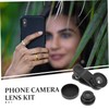 TEHAUX 1 Set Wide Angle Macro Lens Kit for Mobile