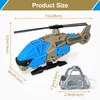 Helicopter Toys with Tanks,Airplane Toy for Boys,Including One Helicopter and