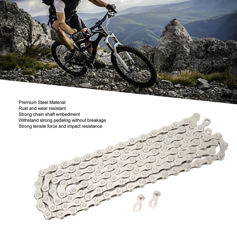 12 Speed Chain 126 Links High Rigidity Flexible Steel Replacement