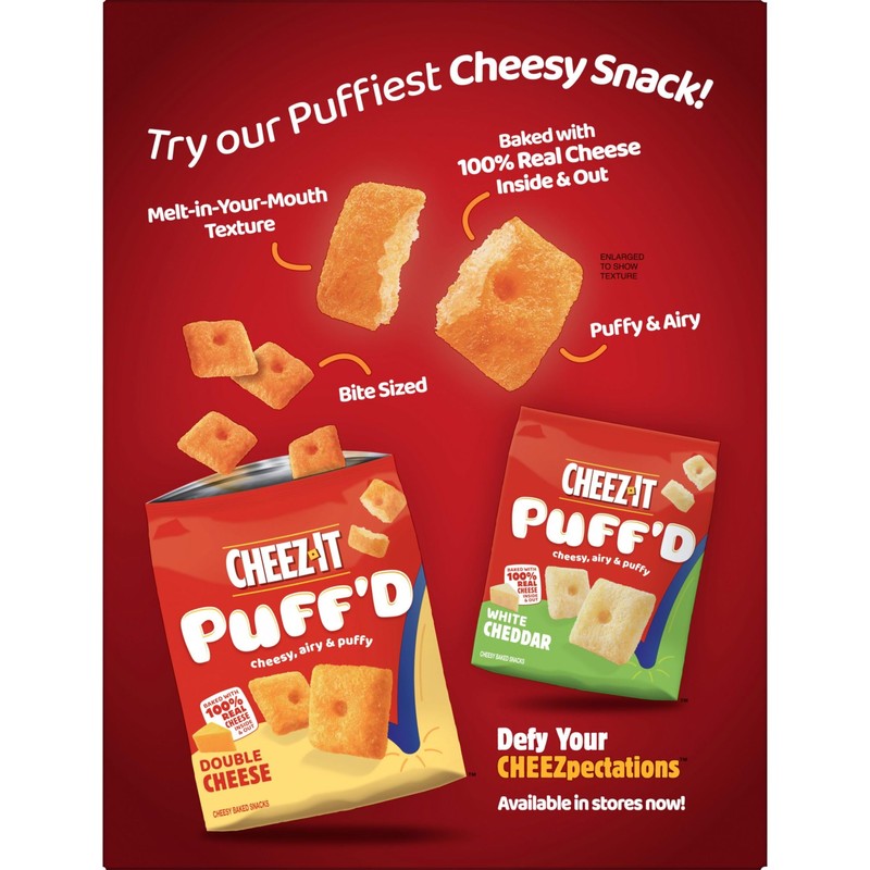 Cheez-It Cheese Crackers, Baked Snack Crackers, Lunch Snacks, Party Size,