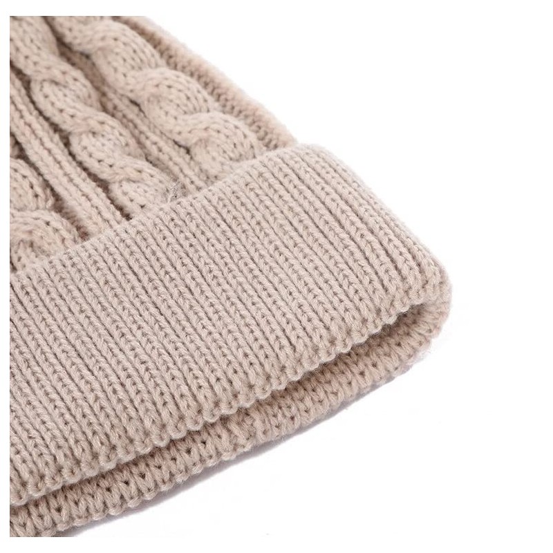 Gadgets Mafia Winter Hats for Women Fur Line Beanie Hat