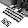 Nuvium 4" Rise Modular Threshold Ramp for Doorways, Stable Wheelchair