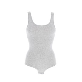 Cotonella Women's C 3513 0000 Bodysuit, Grigio (Grigio Chiaro), 14 (Manufacturer Size: 40)