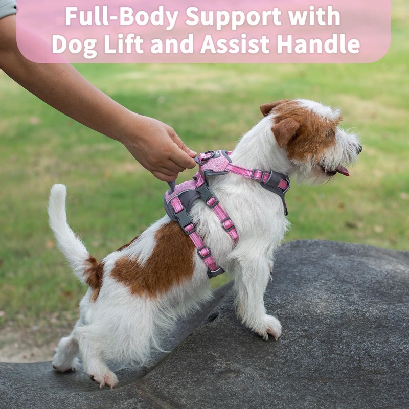 Huntboo Escape Proof Dog Harness Medium, Anti-Pull Dog Harness with