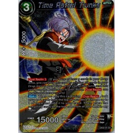 DRAGON BALL SUPER Card - TIME PATROL TRUNKS - NM - FOIL Black EX02-01