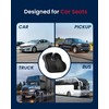 Gel Wedge Car Seat Cushion for Driving Relieves Tailbone Pain,