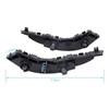 SecosAutoparts Par de soportes de parachoques delantero compatibles con Honda