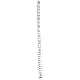 Fudeshe Pullback Expansion Tension Spring,Compression Spring,1*10*300mm Compression Spring Practical Hardware Accessories,Silver Tone