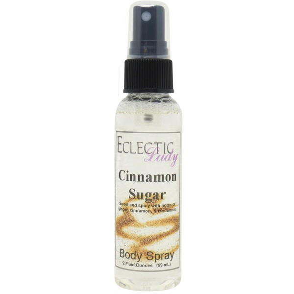 Cinnamon Sugar Body Spray, 2 ounces, Body Mist for Women