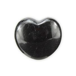 Budawi® - Rock Crystal Gemstone Heart Worry Stone Decorative Heart Gemstone Heart