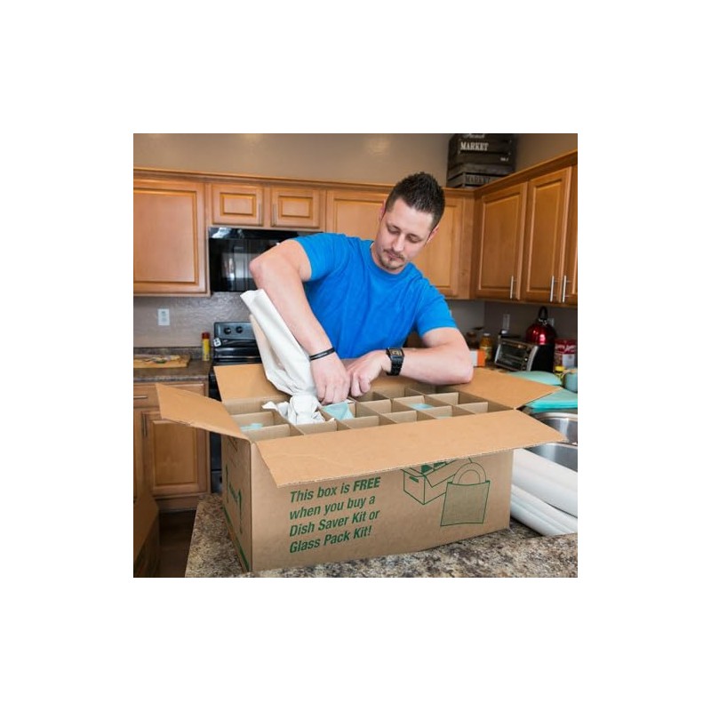 U-Haul Glass Packing Kit – Includes 1 Box, 1 Cell