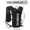 Ozrdvo Running Hydration Vest Backpack,Running Vest for Women and Men