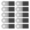 10Pcs Oscillating Saw Blades Carbide HSS Metal Quick Release for