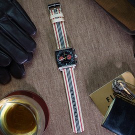 BARTON WATCH BANDS 20mm Retro - Two-piece NATO® Style Ballistic Nylon Watch Straps