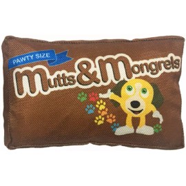 Spot Fun Candy Mutts & Mongrels Dog Toy - "crunch" effect dogs love!