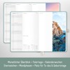 Häfft® Chäff-Timer Premium Kalender 2025/2026 A5 "Green Canvas" Buchkalender, Terminplaner,