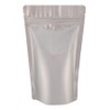 RIGHTPAK Stand Up Pouch Silver Matt 50 Pieces 19cm x