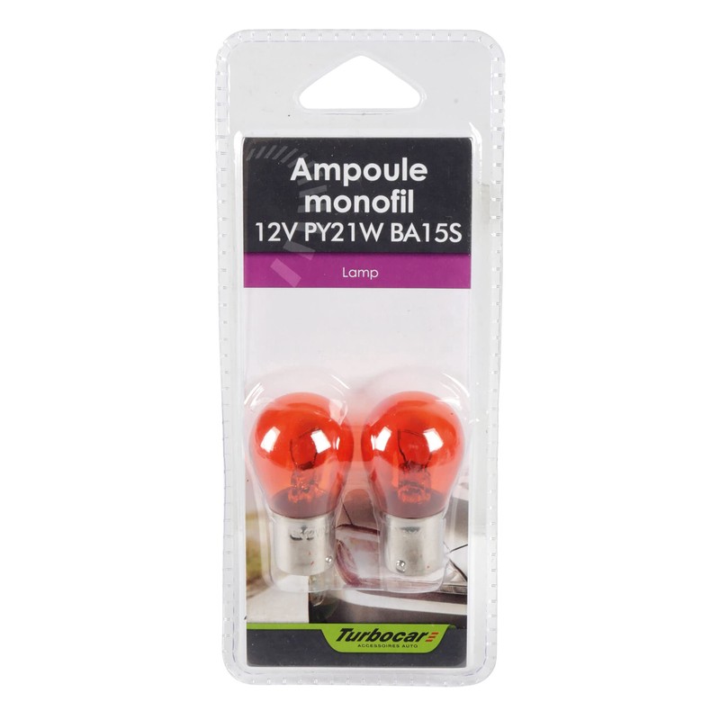 Car Lights 12 V 21 W x 2 Orange