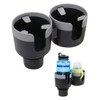 JINKEY Dual Cup Holder Expander for Car, 2 in 1